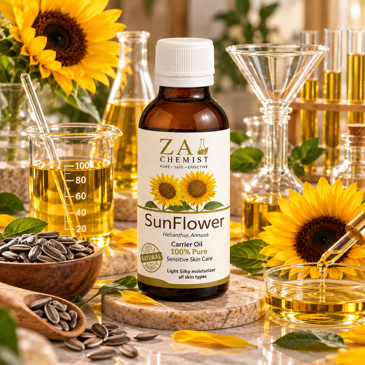 ZA CHEMIST Sunflower Carrier Oil