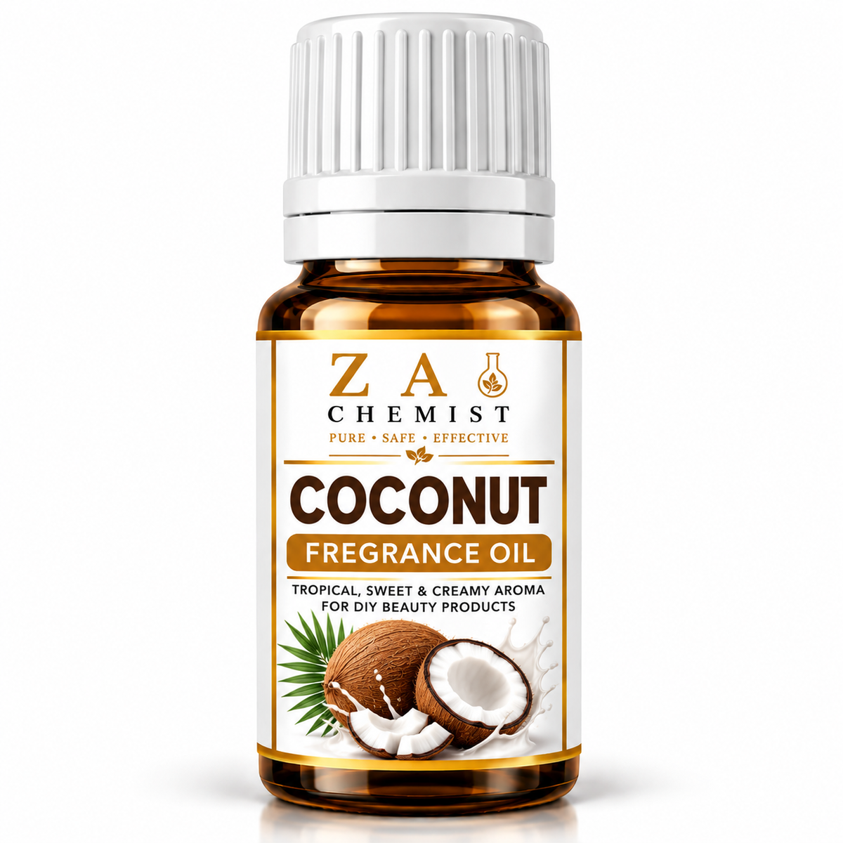 ZA Chemist Coconut Fragrance Oil Cosmetic Grade