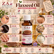 ZA CHEMIST Flaxseed Carrier Oil
