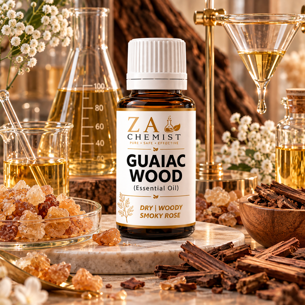 ZA CHEMIST Guaiac Wood Essential Oil