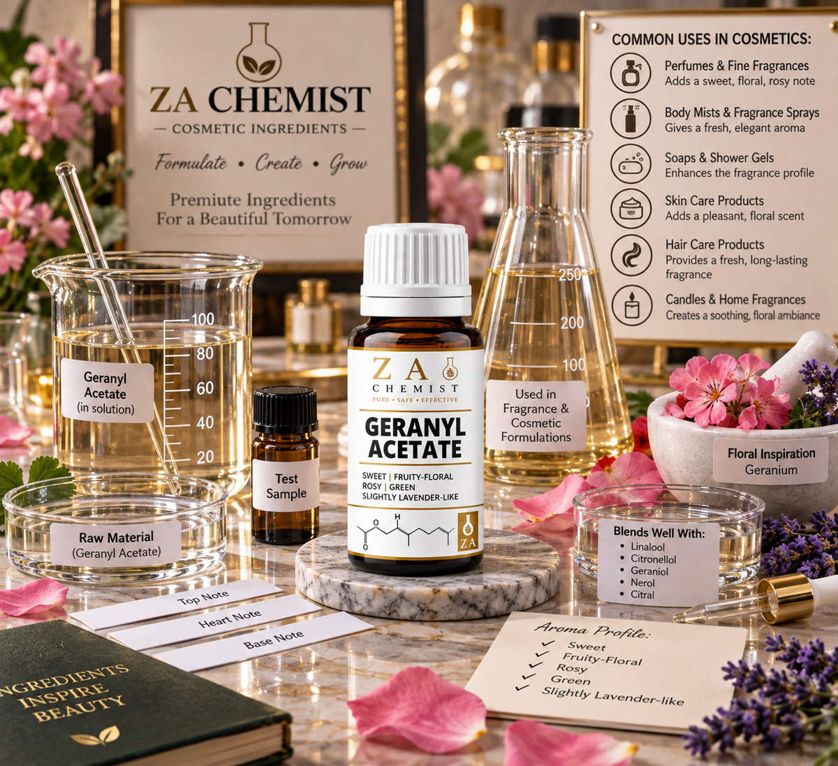 Geranyl Acetate – Aroma Chemical
