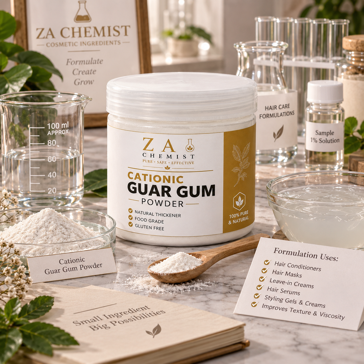 Cationic Guar Gum Powder – ZA Chemist