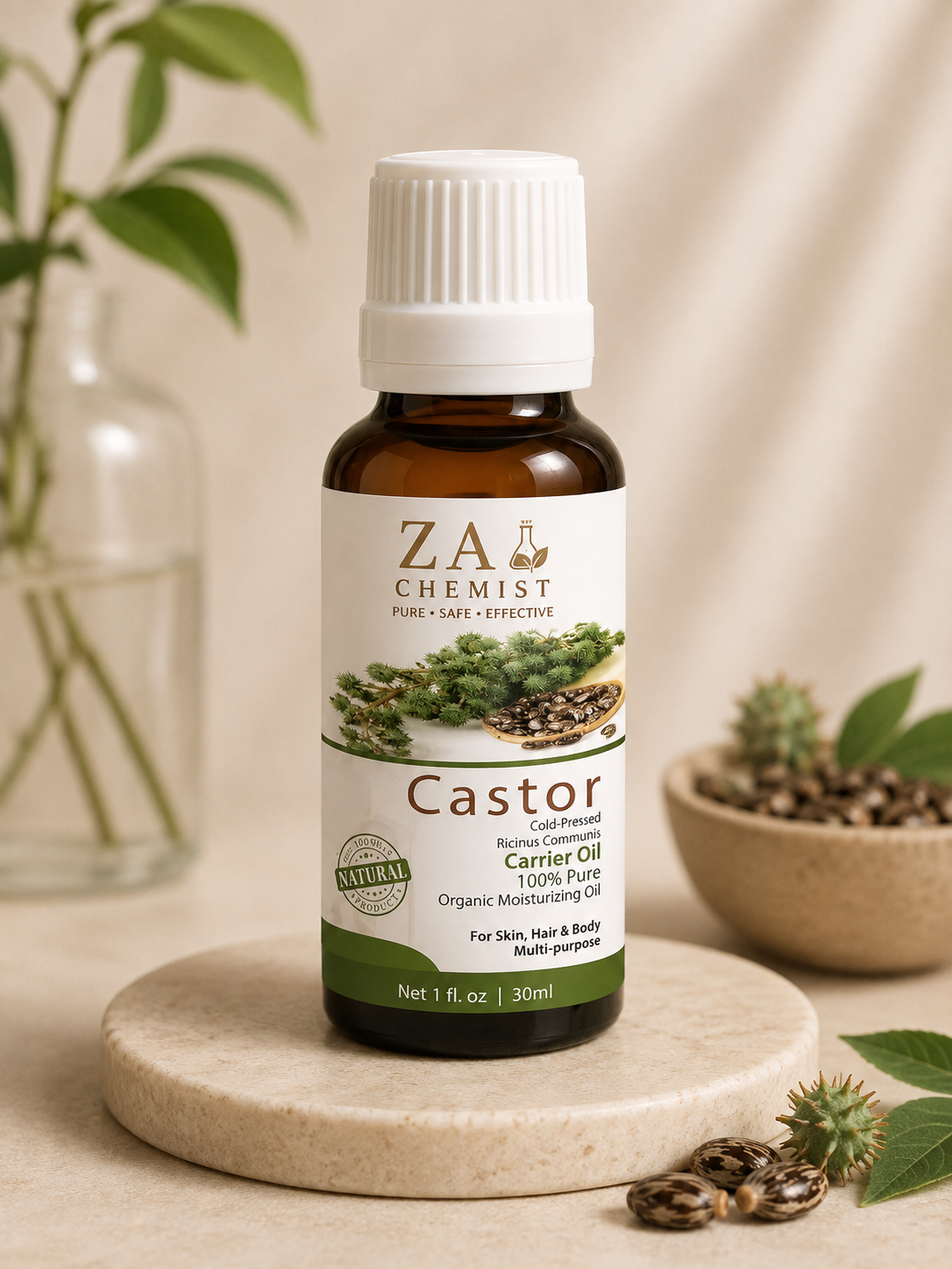 Castor Carrier Oil – ZA Chemist