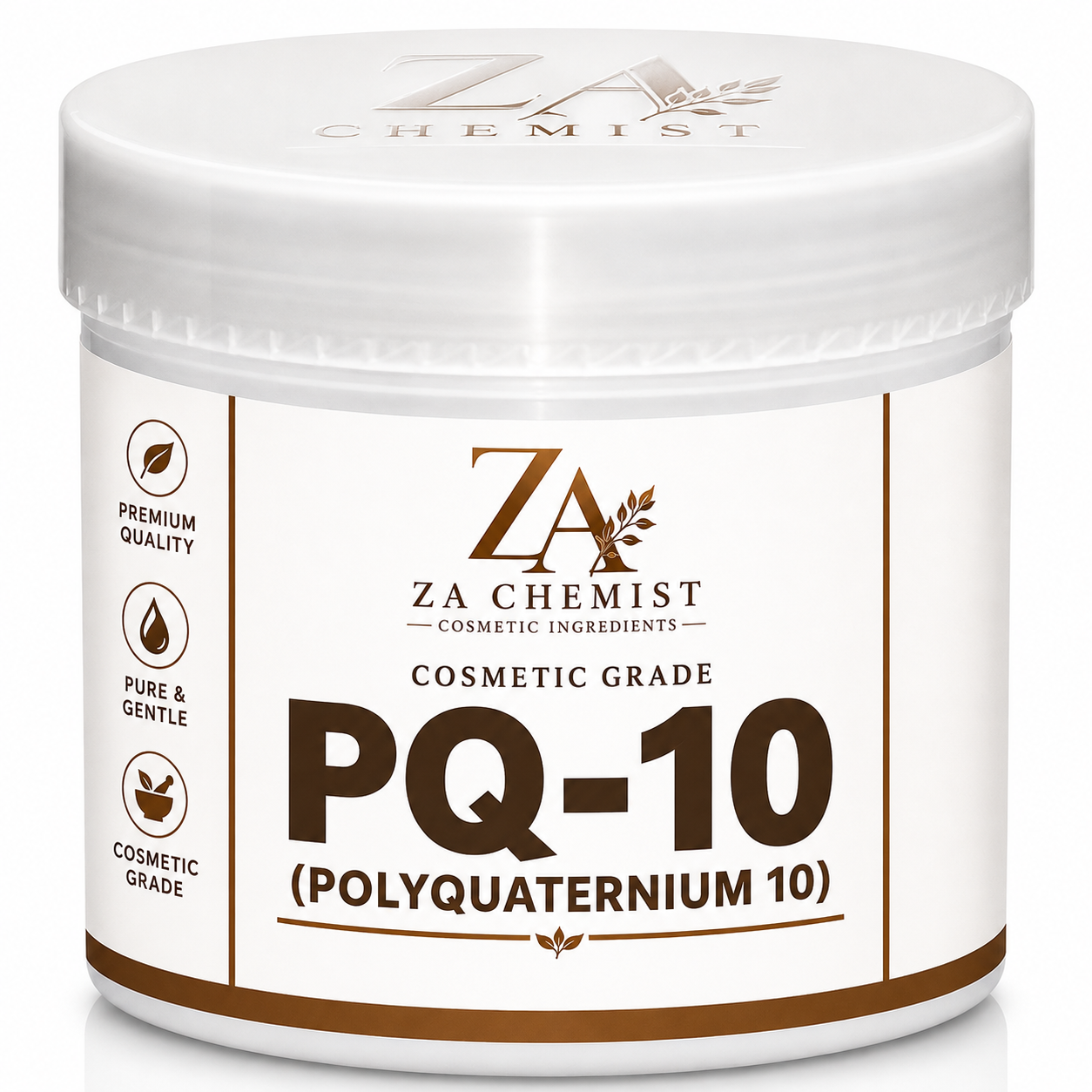 ZA Chemist PQ-10 (Polyquaternium-10) – Cosmetic Grade