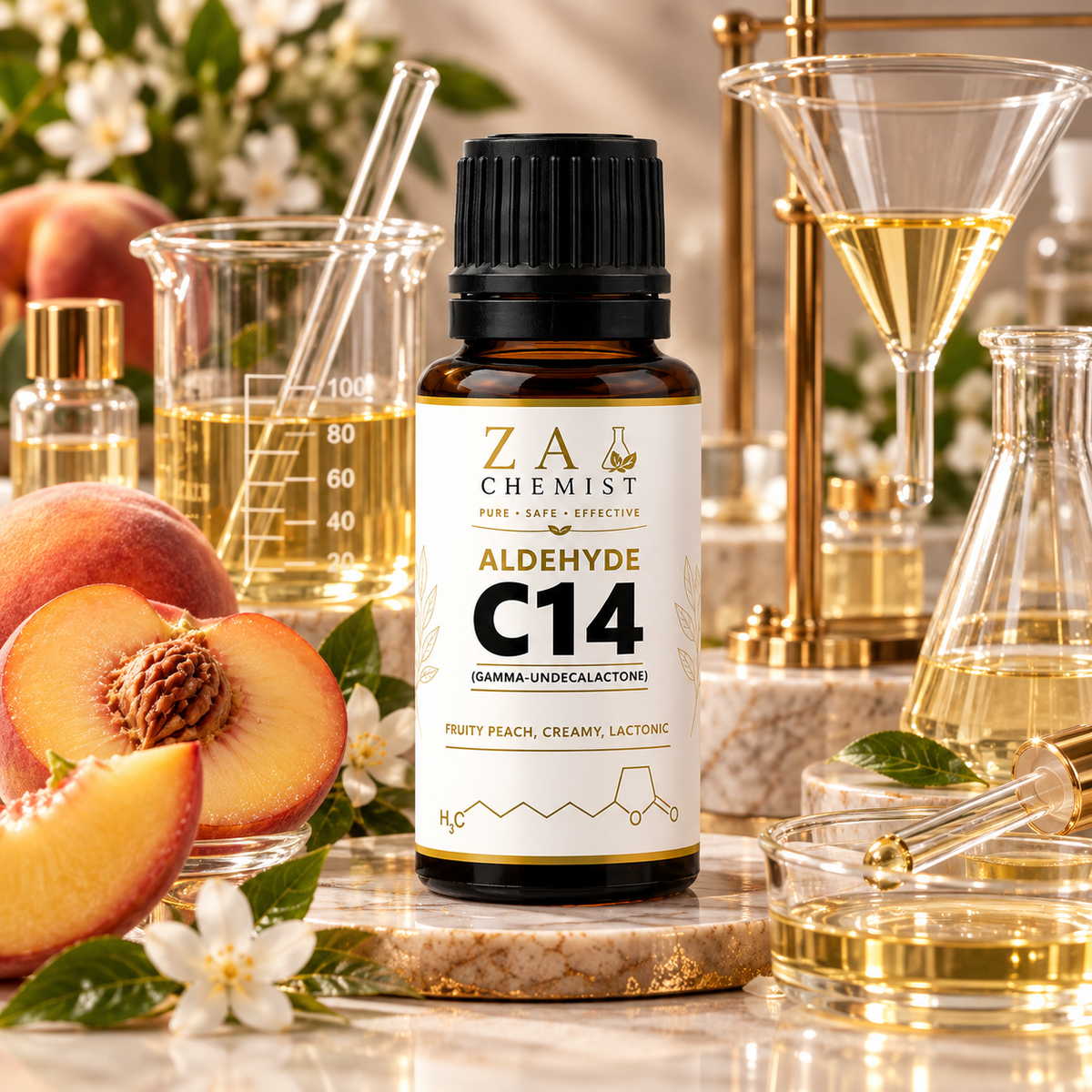 ZA CHEMIST Aldehyde C14 (Gamma-Undecalactone)