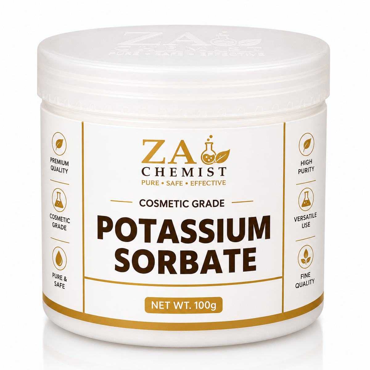 ZA Chemist Potassium Sorbate – Cosmetic Grade
