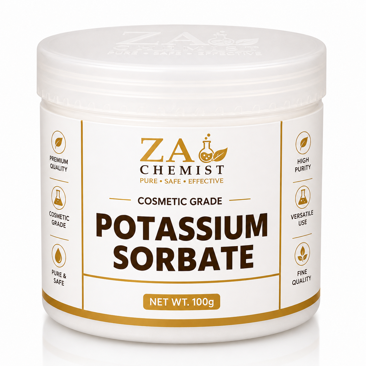 ZA Chemist Potassium Sorbate – Cosmetic Grade