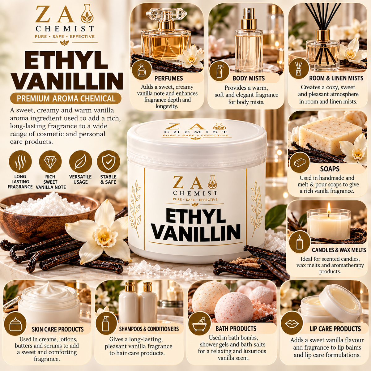 ZA CHEMIST Ethyl Vanillin