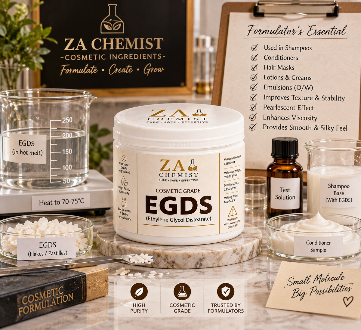 ZA CHEMIST EGDS (FLAKES) – Cosmetic Grade