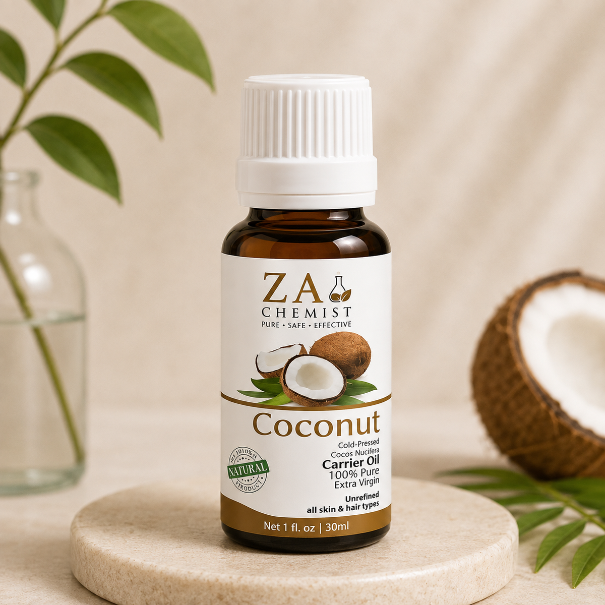 Coconut Carrier Oil – ZA Chemist