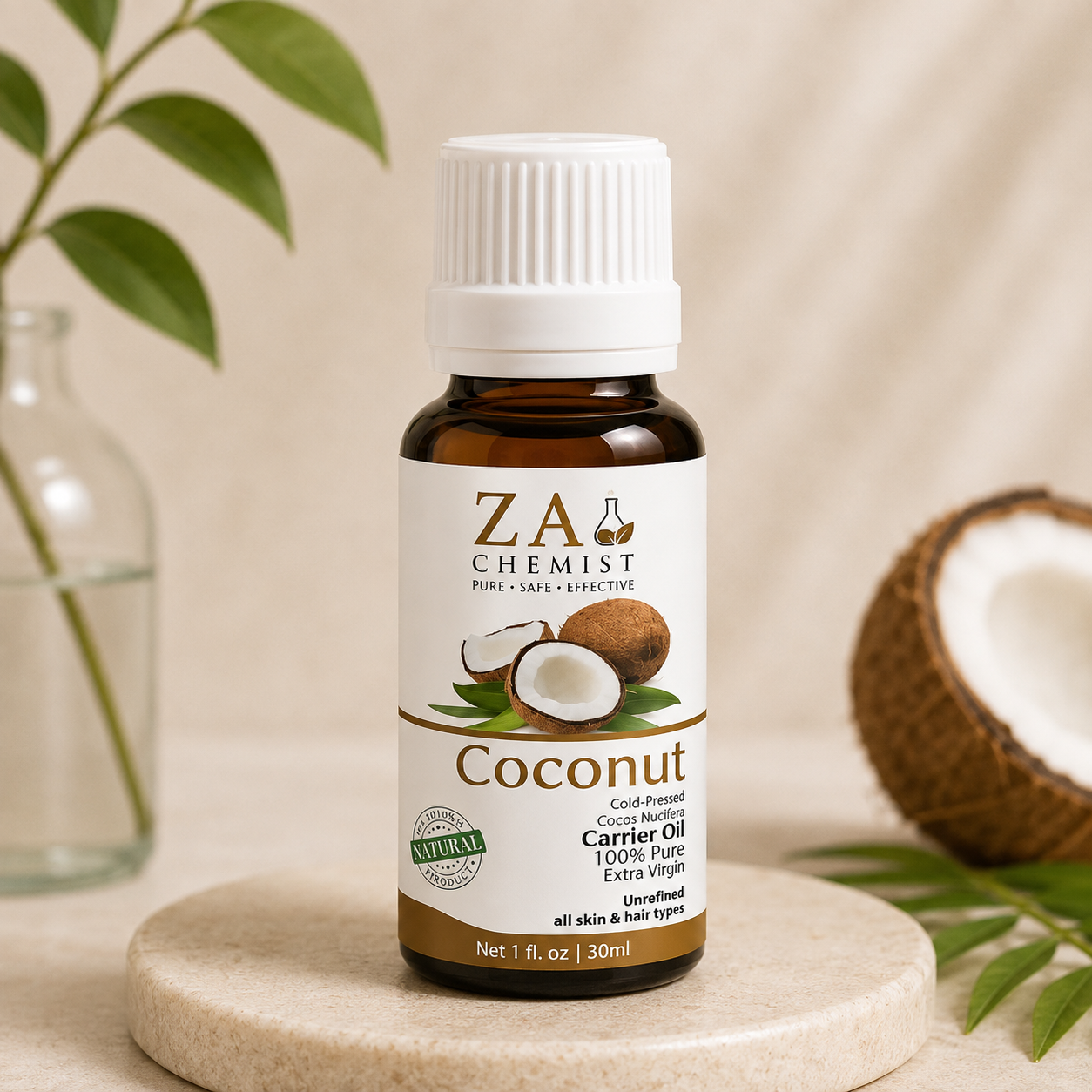 Coconut Carrier Oil – ZA Chemist