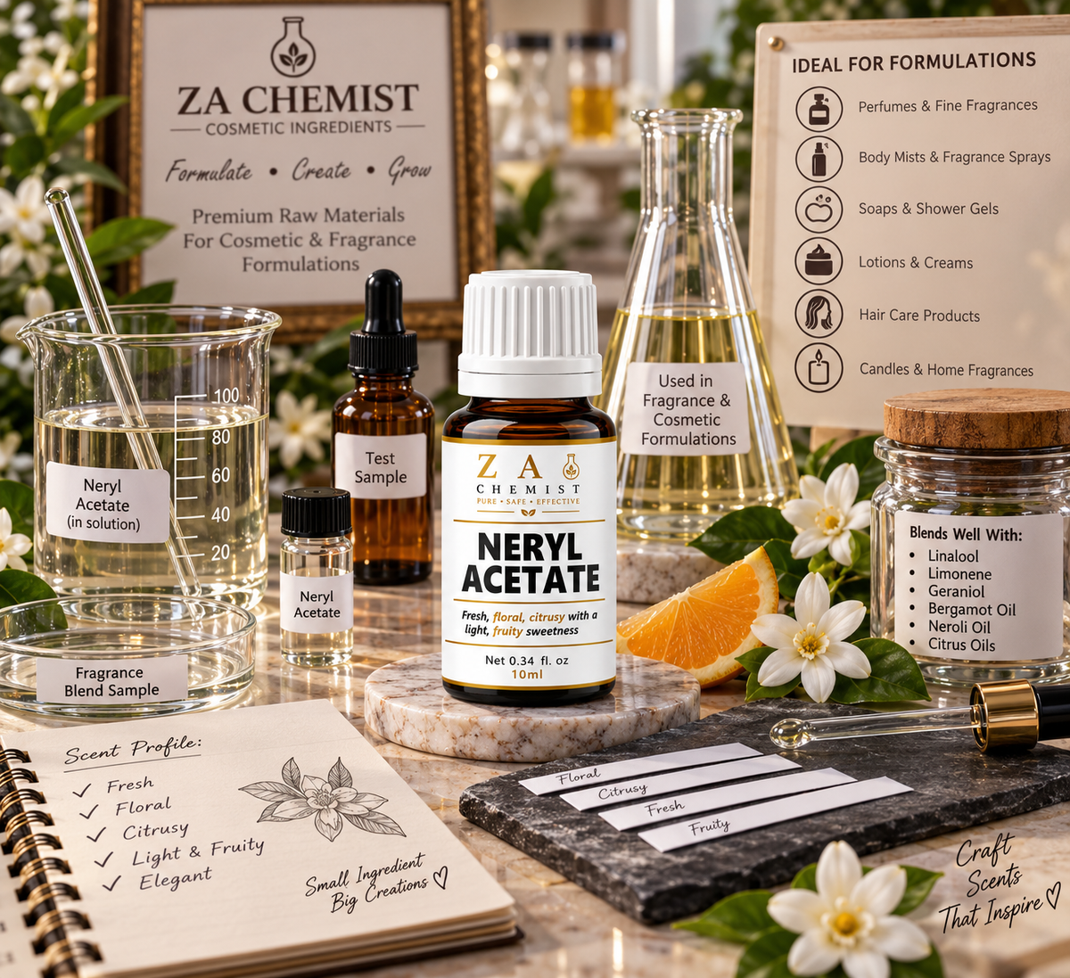 Neryl Acetate – Aroma Chemical