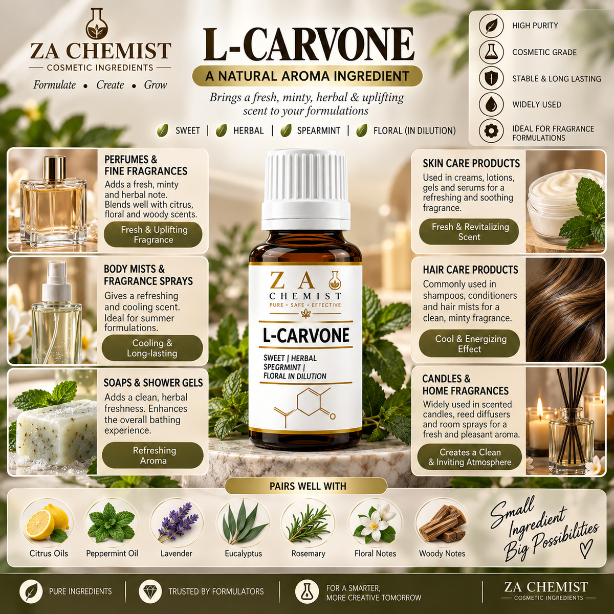 L-Carvone – Premium Aroma Chemical