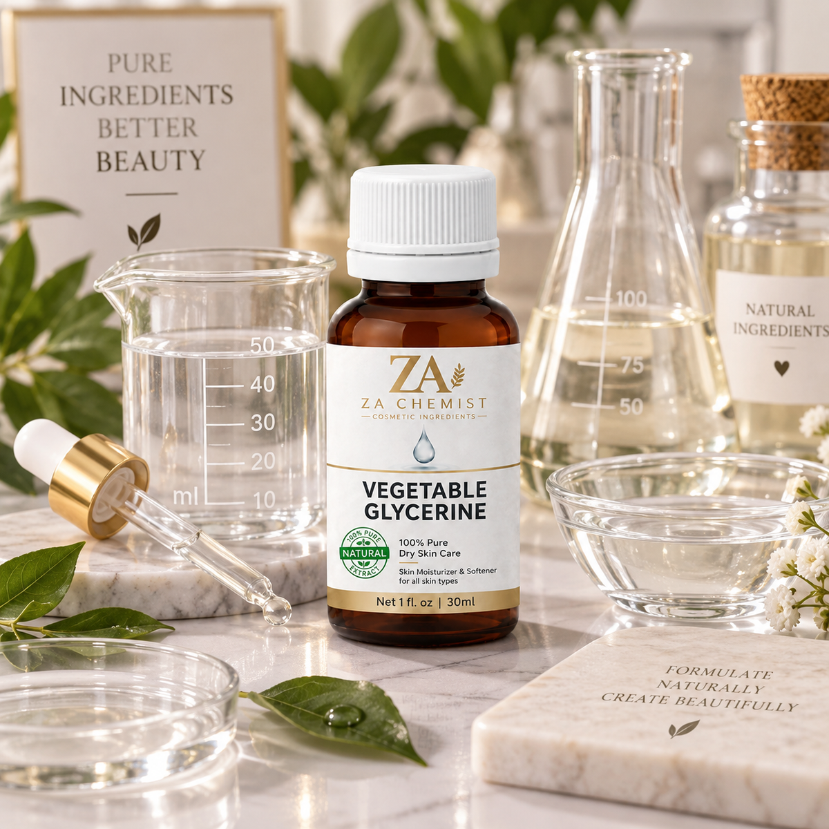 ZA CHEMIST Vegetable Glycerine – Cosmetic Grade