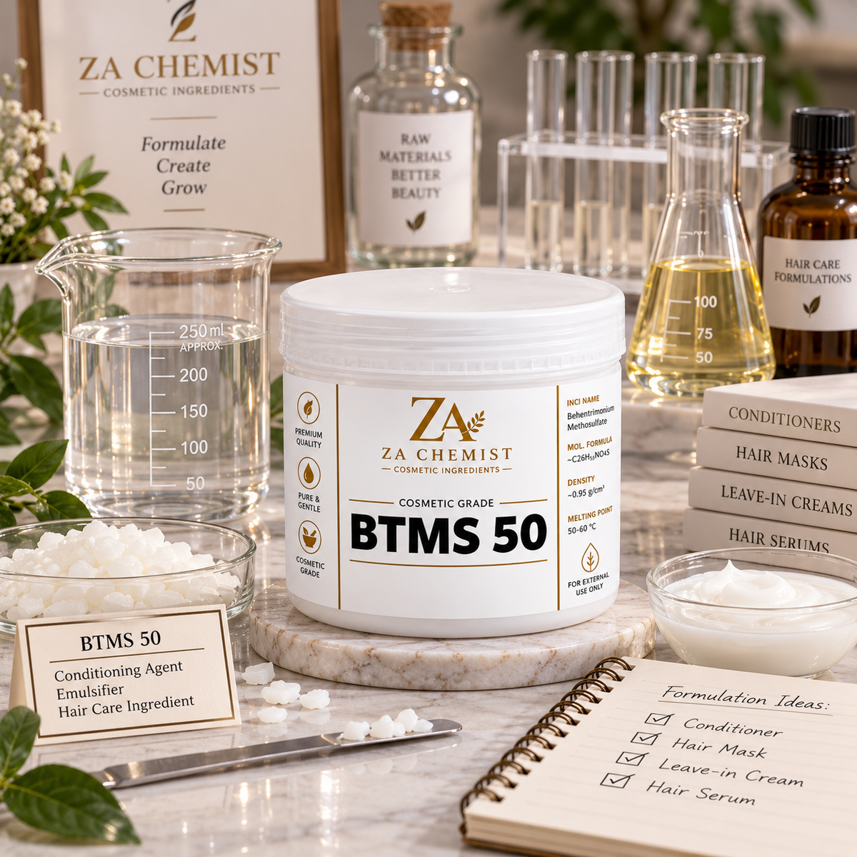 ZA CHEMIST BTMS 50 – Cosmetic Grade
