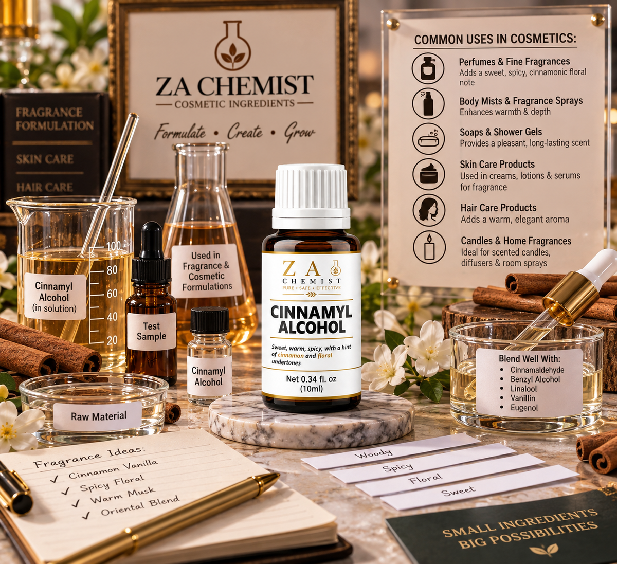 Cinnamyl Alcohol – Aroma Chemical
