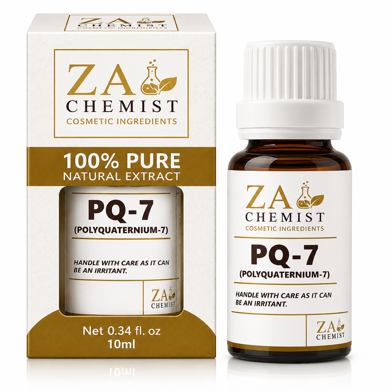 ZA Chemist PQ-7 (Polyquaternium-7) – Cosmetic Grade