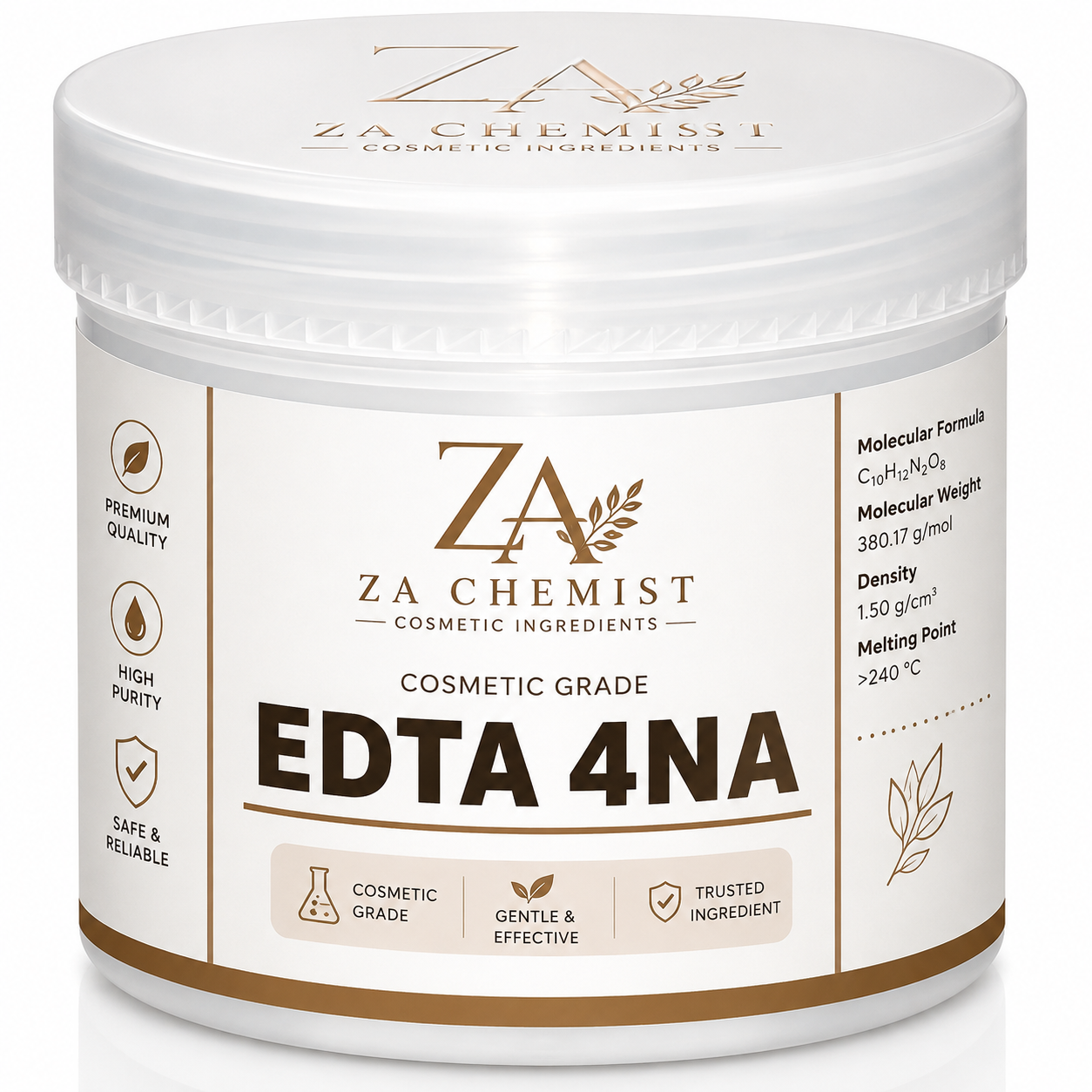 ZA Chemist EDTA 4NA – Cosmetic Grade