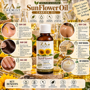 ZA CHEMIST Sunflower Carrier Oil