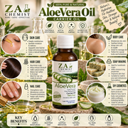 ZA CHEMIST Aloe Vera Carrier Oil