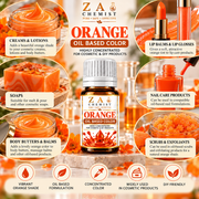 ZA CHEMIST – Orange Oil Based Color Cosmetic Grade