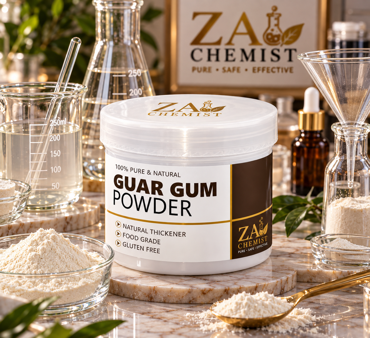 Guar Gum Powder – Natural Thickener | ZA Chemist