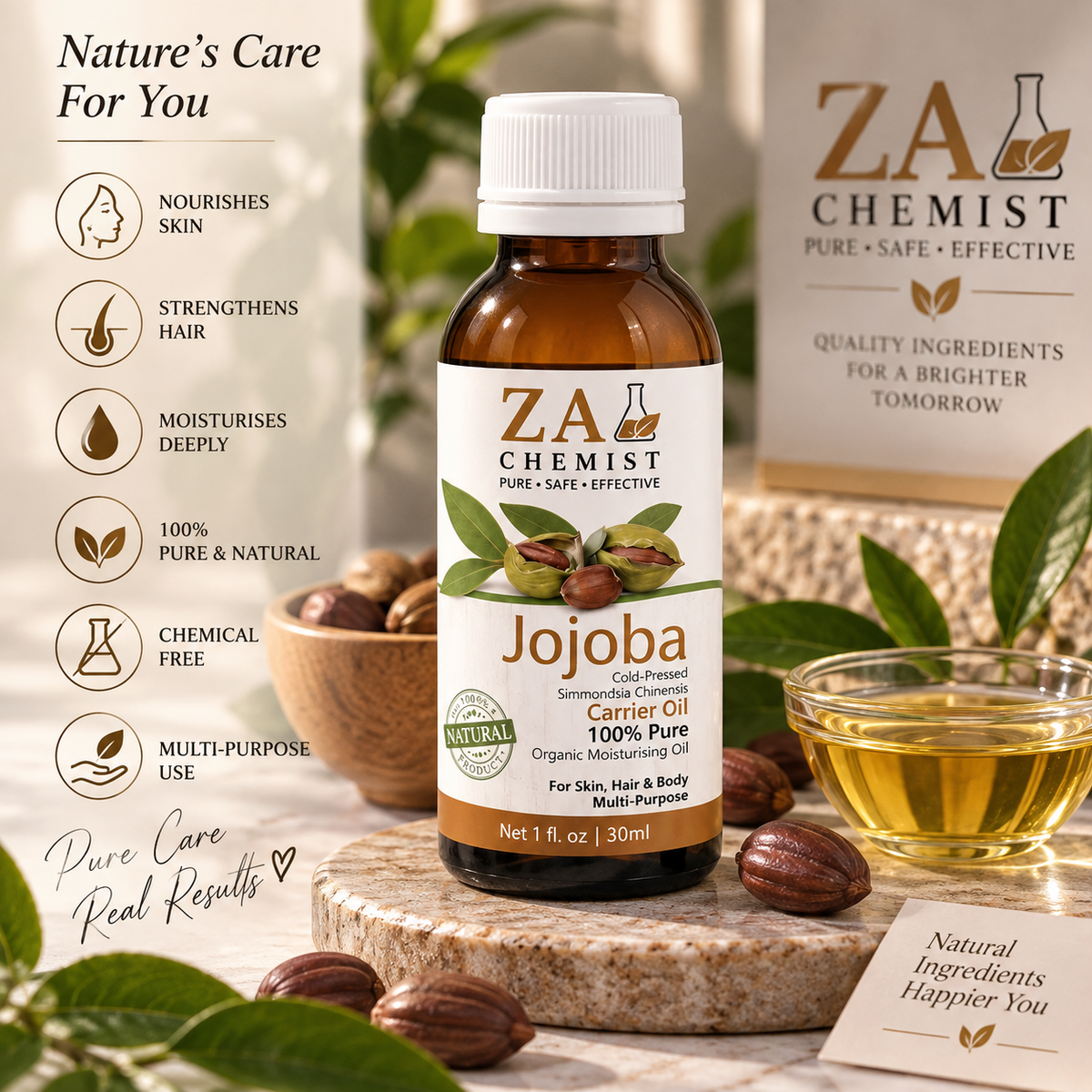 ZA Chemist Jojoba Carrier Oil