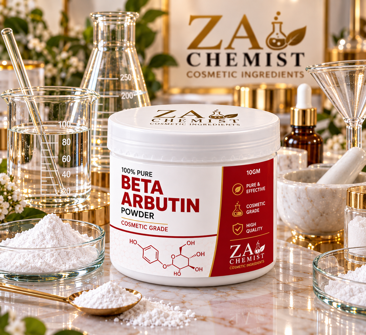 ZA Chemist Beta Arbutin Powder – Cosmetic Grade