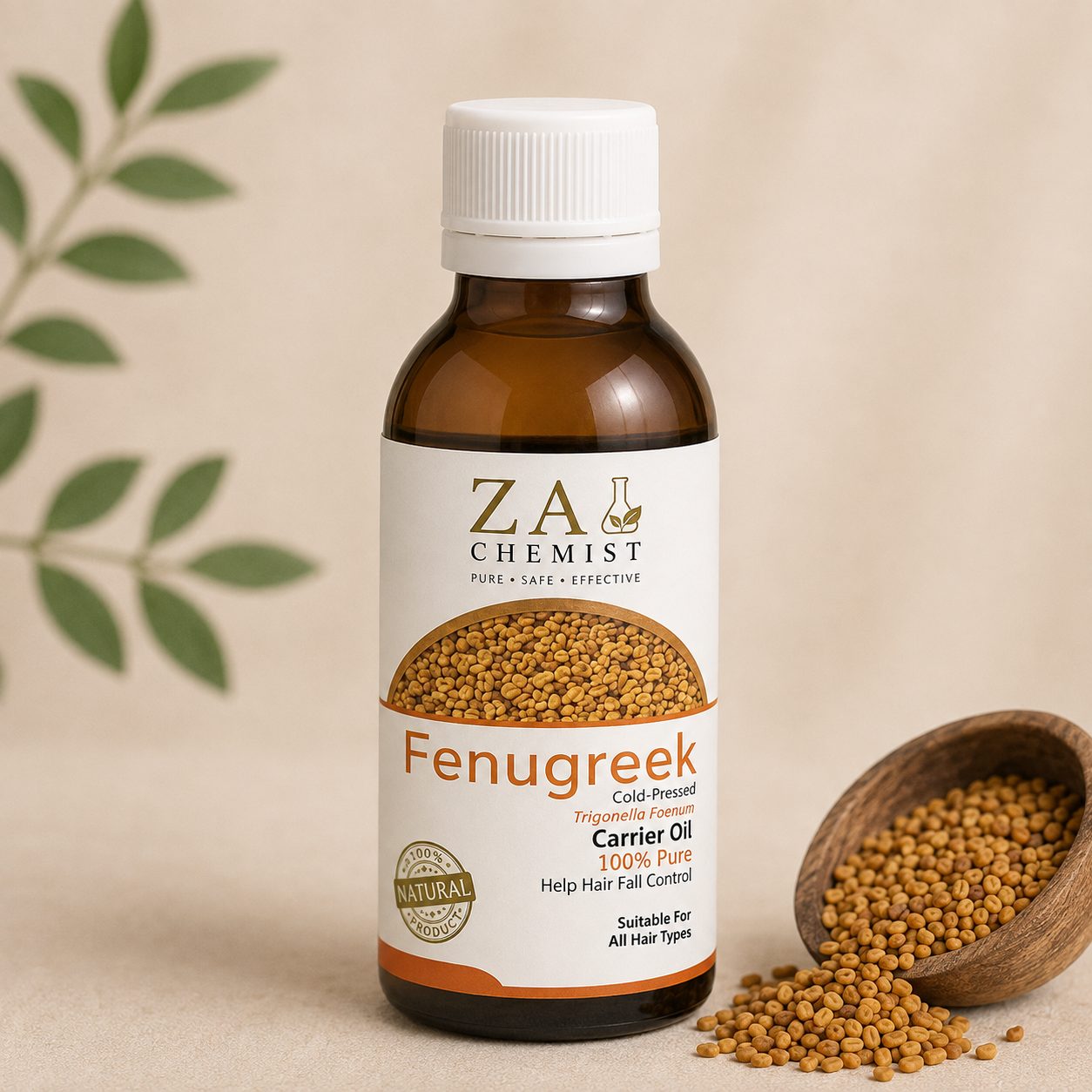 ZA CHEMIST Fenugreek Carrier Oil