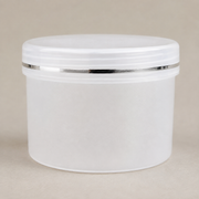 ZA Chemist Cosmetic Cream Jar Transparent