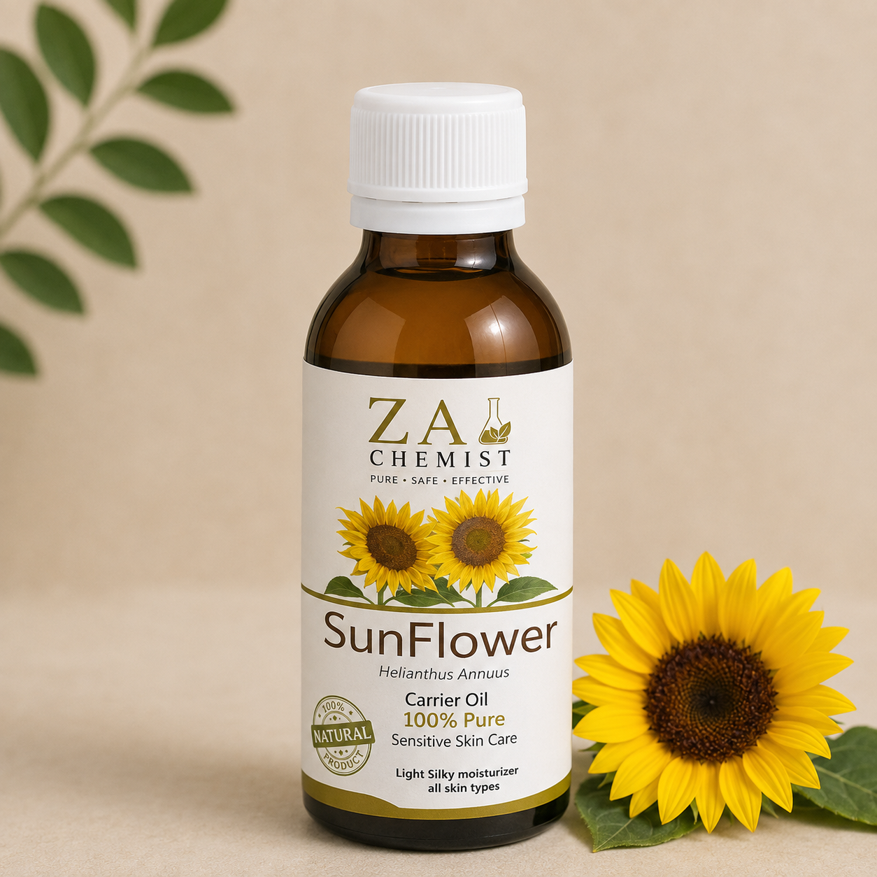 ZA CHEMIST Sunflower Carrier Oil