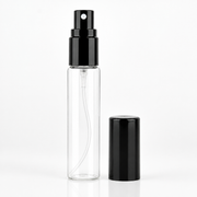 ZA Chemist Empty Fine Mist Spray Bottle – Clear with Black Pump