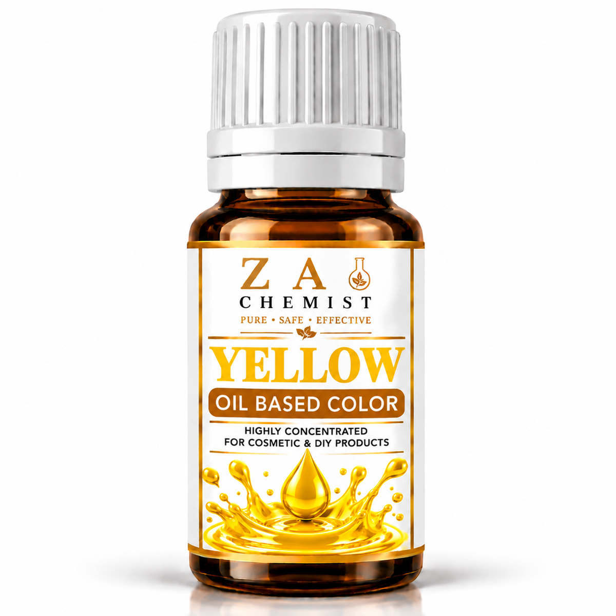 ZA CHEMIST – Yellow Oil Based Color Cosmetic Grade